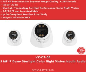 5 MP IP Dome