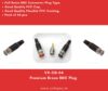 50 pc Brass BNC Plug Connector