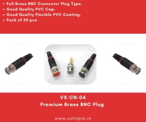 50 pc Brass BNC Plug Connector