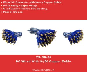 100 pc Copper Wired DC Heavy
