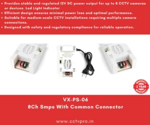 8ch SMPS With Common Connector