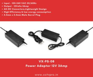 12v 3 Amp Adapter