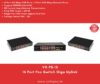 16 Port POE Switch Giga Uplink