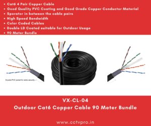Cat6 Outdoor Copper Cable