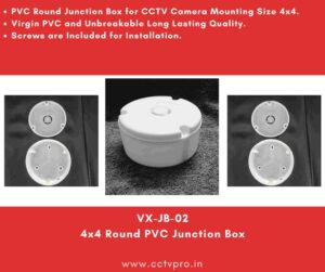 4x4 Round Junction Box