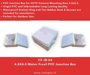 4.5 x 4.5 Waterproof Junction Box