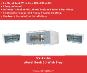 Metal Rack 3u With Tray