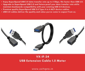 1.5 Meter USB Extension Cable