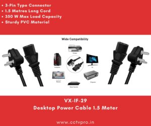 1.5 Meter Desktop Power Cable