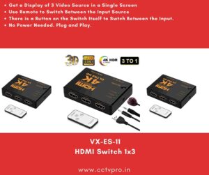 HDMI Switch 1x3