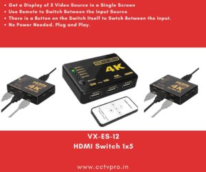 HDMI Switch 1x5