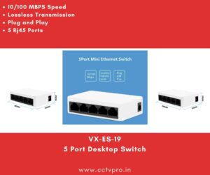 5 Port Desktop Switch