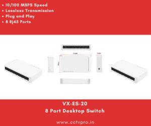 8 Port Desktop Switch