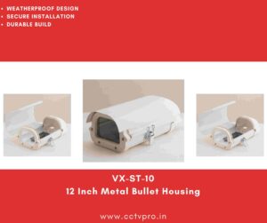 12 Inch Metal Bullet Housing