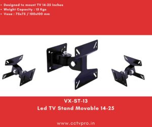 Led TV Stand Movable 14-25