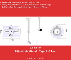 Adjustable Stand I Type 3+3 Feet