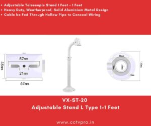 Adjustable Stand L Type 1+1 Feet