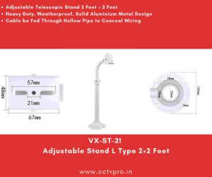 Adjustable Stand L Type 2+2 Feet