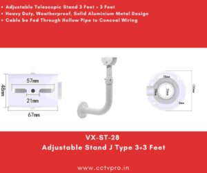 Adjustable Stand J Type 3+3 Feet