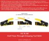 Cat7 Pass Through Crimping Tool RJ45