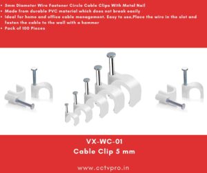 Cable Clip 5 mm