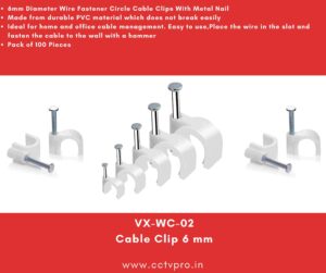 Cable Clip 6 mm