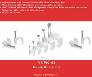 Cable Clip 8 mm