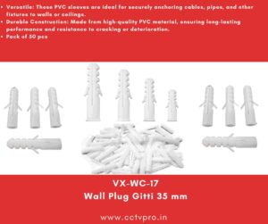 Wall Plug Gitti 35 mm
