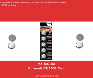 5 pc Duracell CR 2032 Cell