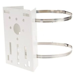 PTZ Pole Mount Bracket 8.5x6.5 Inches with 200 mm Ring 2pcs