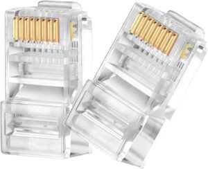 100 pc Rj45 Connector