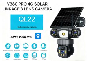 4g Solar Linkage 3 Lens V380 Pro App