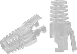 100 pc Transparent Rj45 Boot