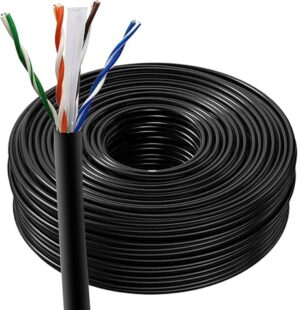 Cat6 Outdoor Copper Cable 90 Meter