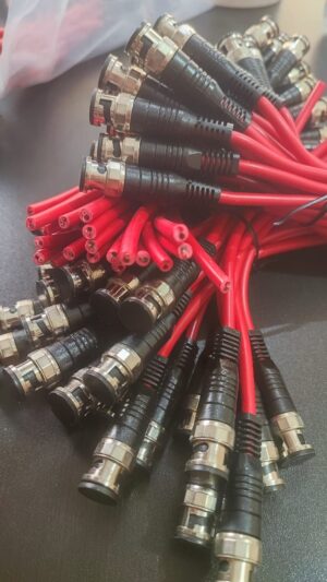 50 pc Heavy Copper Wired BNC