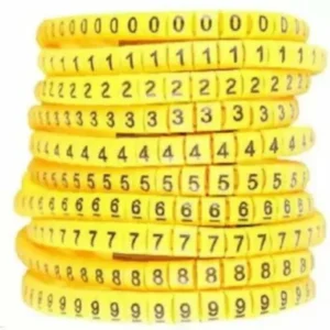Flexible Cable Marker 0 to 9